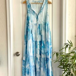 Blue Wailana Maxi Dress